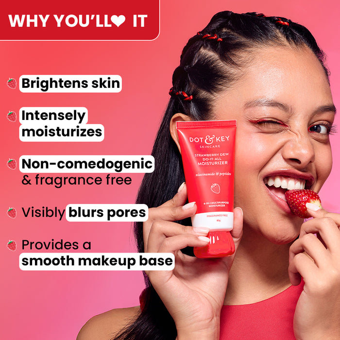 Strawberry + Niacinamide Moisturizer