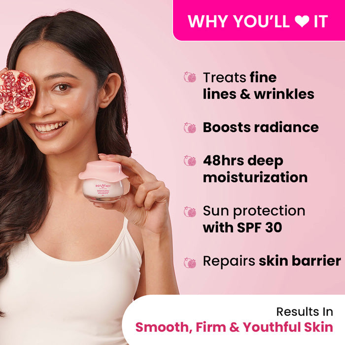 Pomegranate + Multi-Peptide Anti Ageing Moisturizer SPF 30