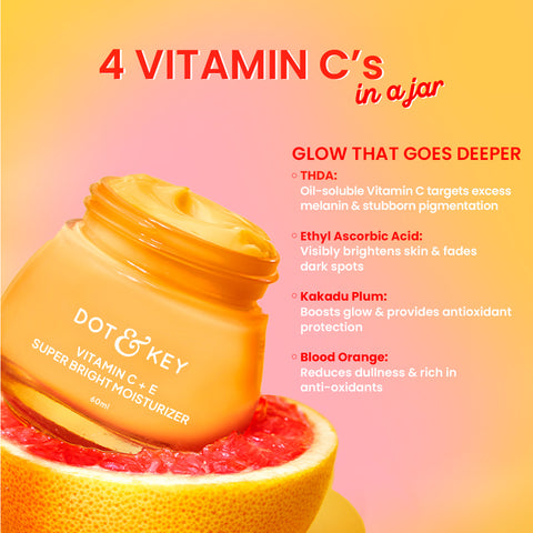 Vitamin C + E Super Bright Gel Moisturizer for Face