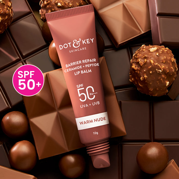 Dot & Key Ceramide + Peptide Lip Balm In-Vivo Tested SPF 50+ PA+++