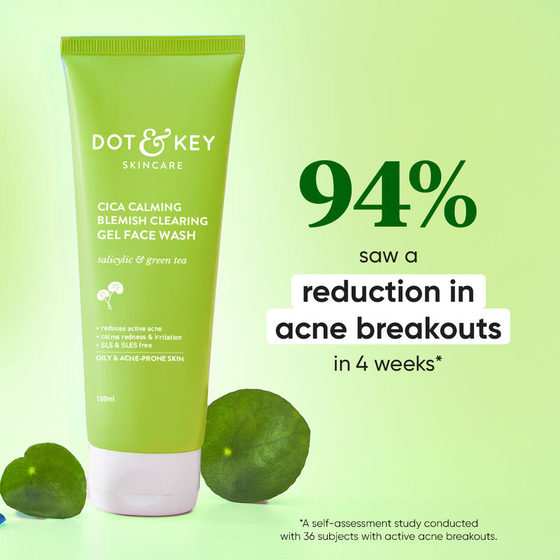Cica + Salicylic Acid Face Wash for Oily Skin