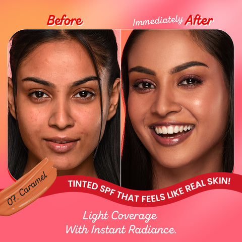 Strawberry Dew Tinted Sunscreen SPF 50+ PA++++ With New-Age UV Filters