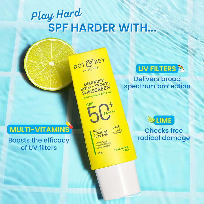 Swim + Sports Sunscreen SPF 50+ (Water Resistant)