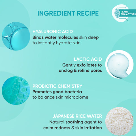 Blueberry Hydrate Barrier Repair Toner with Ceramides & Rice Water-FREE