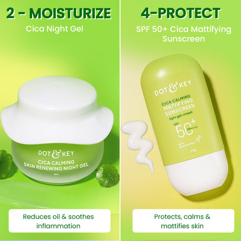 Super Cica & Salicylic Anti Acne Routine