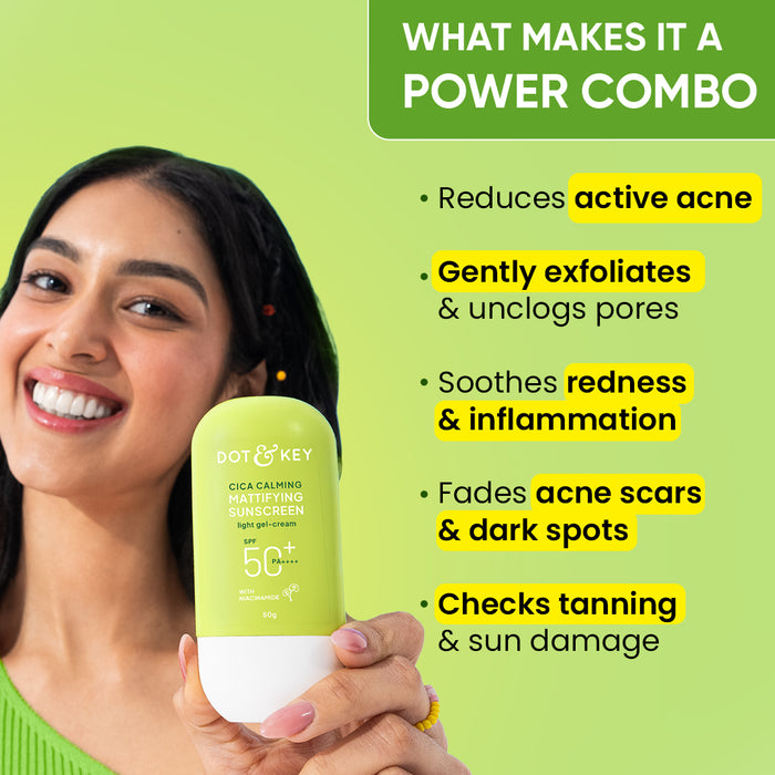 Acne No More Cica Power Duo