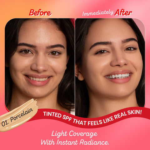 Strawberry Dew Tinted Sunscreen SPF 50+ PA++++ With New-Age UV Filters