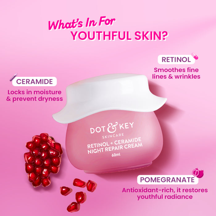 Retinol Night Repair Cream with Ceramides