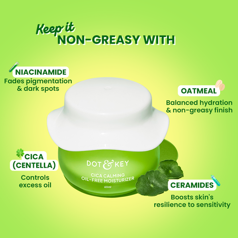 Cica Calming Oil Free Moisturizer, Pack of 2