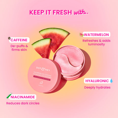 Watermelon Hydrogel Under-eye Patches