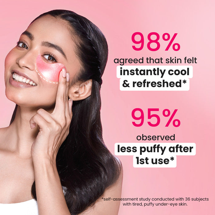 Watermelon Cooling Hydrogel Eye Patches
