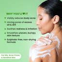 Cica + 1% Salicylic Acid Exfoliating Shower Gel -FREE