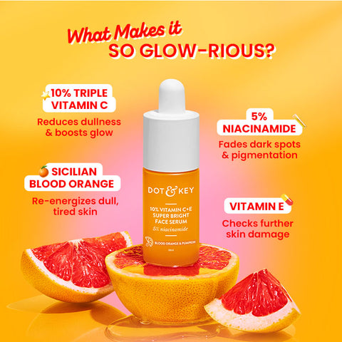 10% Vitamin C + E Face Serum with 5% Niacinamide