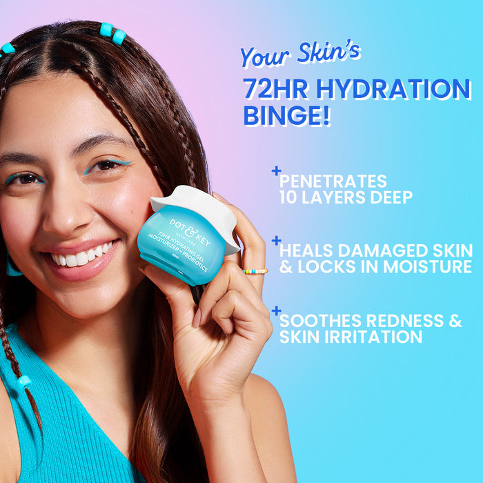 72HR Hydrating Gel Moisturizer + Probiotics