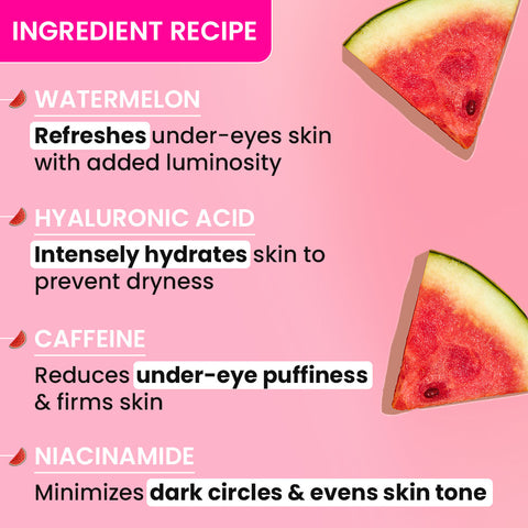 Watermelon Hydrogel Under-eye Patches