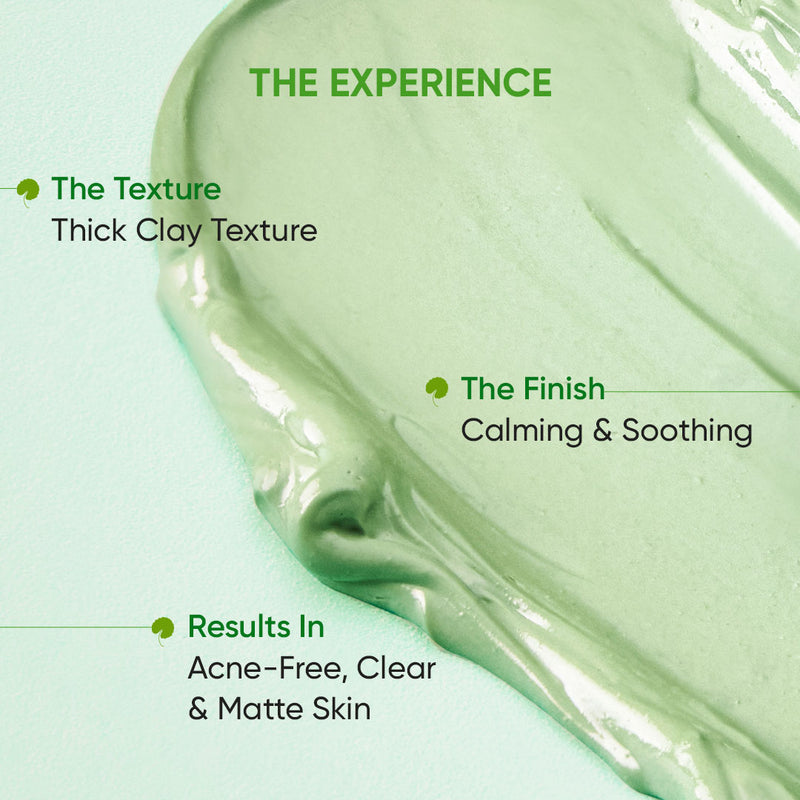 Cica & Salicylic French Green Clay Face Mask