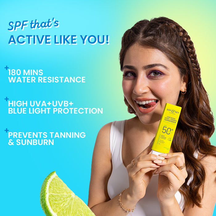 Swim + Sports Sunscreen, In-Vivo Tested SPF 50+ PA++++