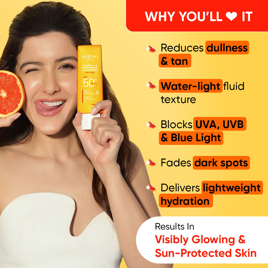 Vitamin C + E Sunscreen, SPF 50+ PA++++