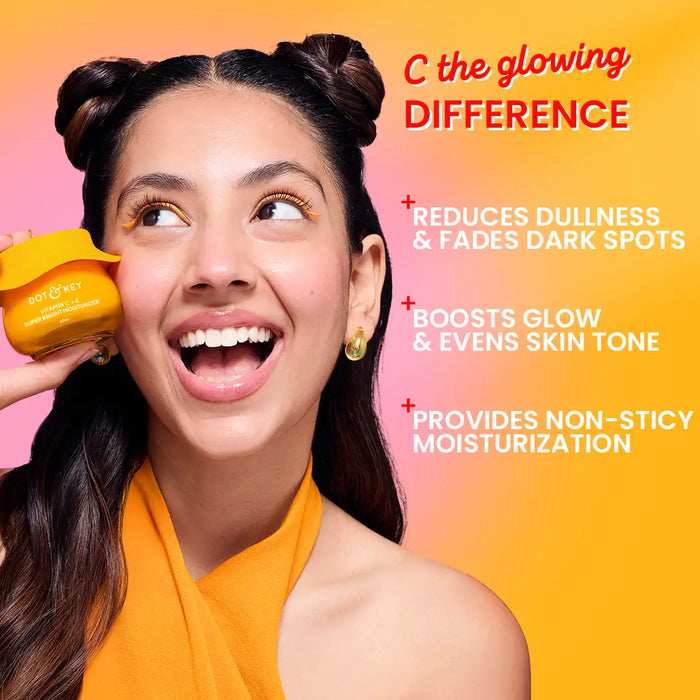 Vitamin C + E Moisturizer for Glowing Skin