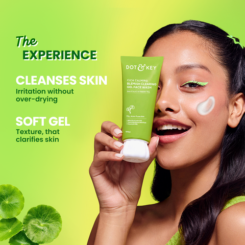 Dot & Key Cica + Salicylic Gel Face Wash 100ml