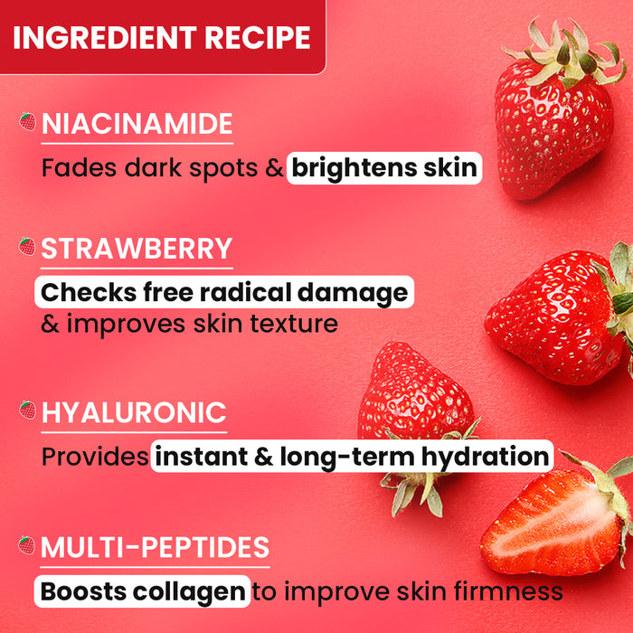 Strawberry + Niacinamide Moisturizer