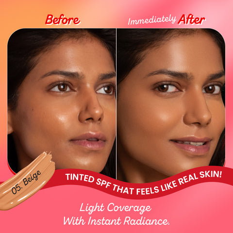 Strawberry Dew Tinted Sunscreen SPF 50+ PA++++ With New-Age UV Filters