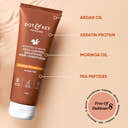 Moringa & argan oil hair conditioner with keratin & vitamin e, frizzy, dry hair, controls hair fall, for strong & smooth hair