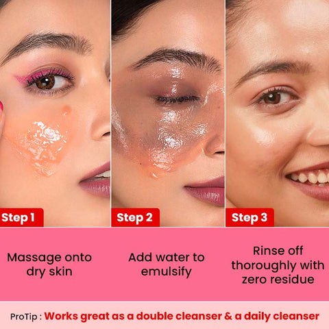 Strawberry Dew Cleansing Balm for Dewy Skin