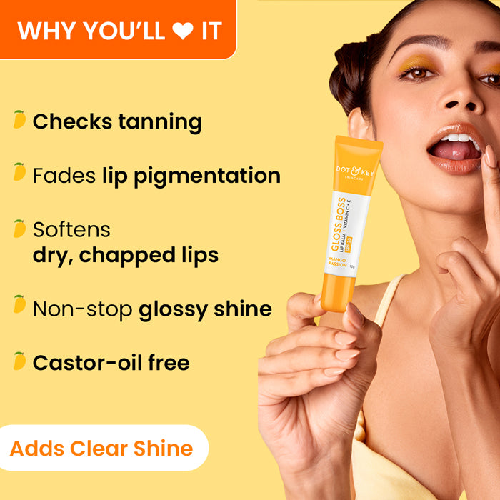 Vitamin C + E Brightening Lip Balm with SPF 50+