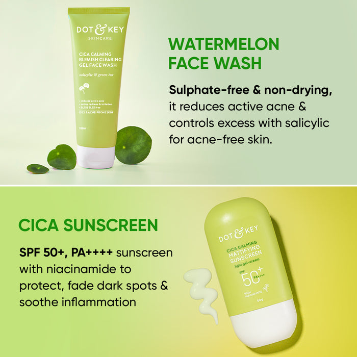 Acne No More Cica Power Duo