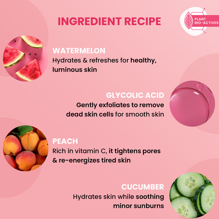 Watermelon Cooling Glycolic Acid Shower Gel