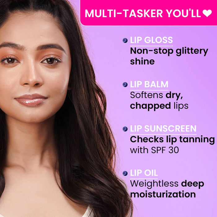 Glitter Lip Balm SPF 30 with Vitamin C + E