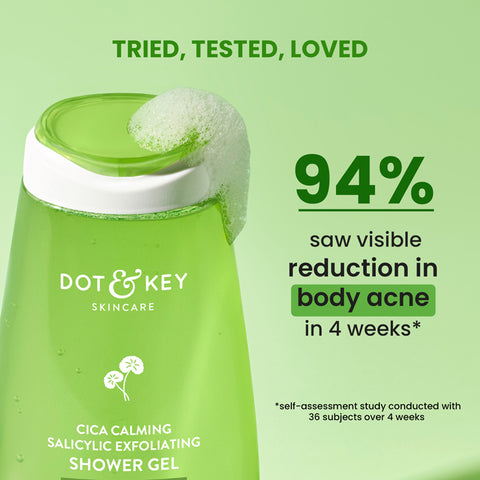 Cica + 1% Salicylic Acid Exfoliating Shower Gel -FREE