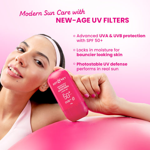Dragon Fruit Bounce Gel Sunscreen SPF 50+ PA++++, With New-Age UV Filters