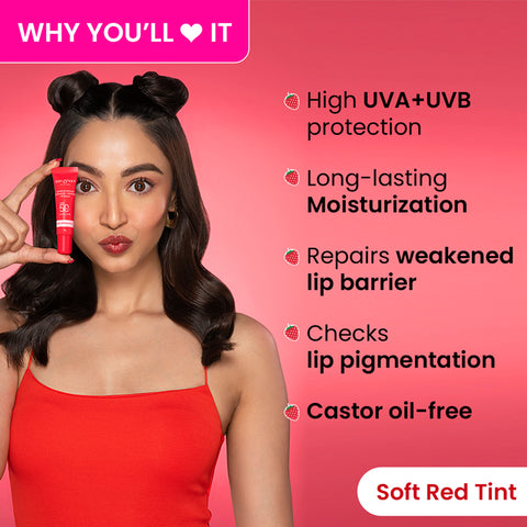 Ceramide + Peptide Lip Balm In-Vivo Tested SPF 50+ PA+++