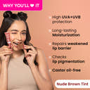 Ceramide + Peptide Lip Balm In-Vivo Tested SPF 50+ PA+++