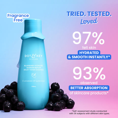Blueberry Hydrate Barrier Repair Milk Face Toner