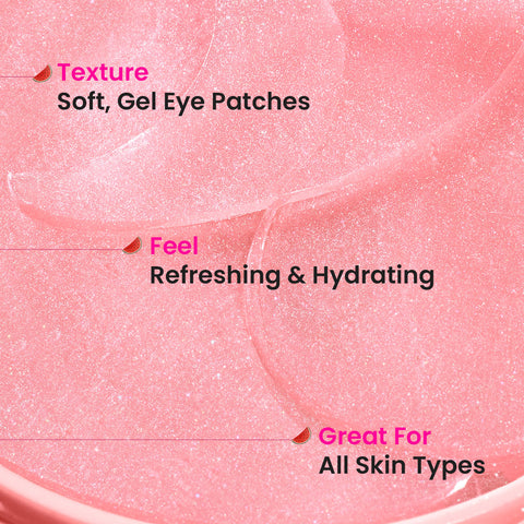 Watermelon Hydrogel Under-eye Patches