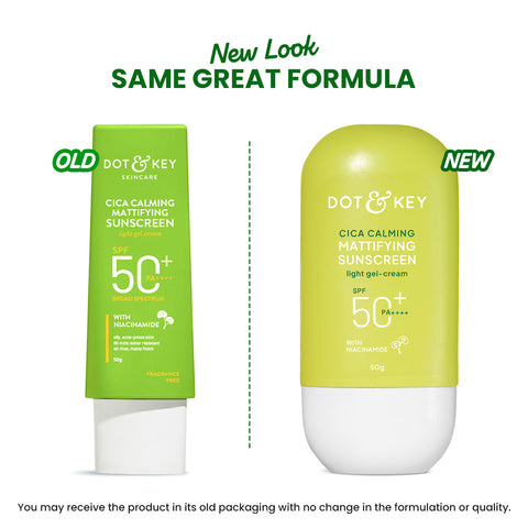 Cica + Niacinamide Sunscreen, In-Vivo Tested SPF 50+ PA++++