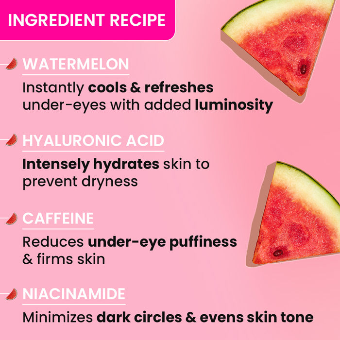 Watermelon Cooling Hydrogel Eye Patches