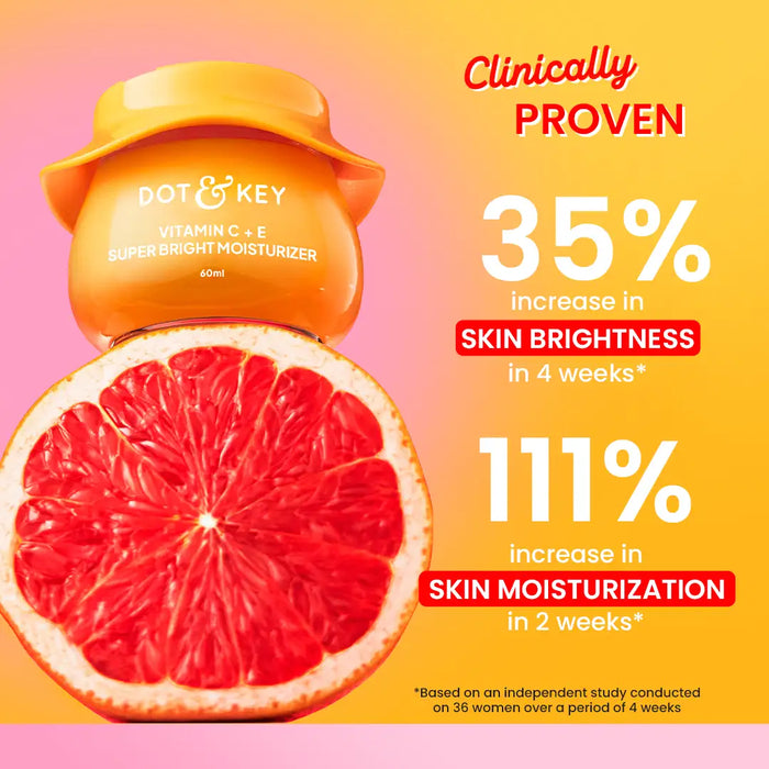 Vitamin C + E Moisturizer for Glowing Skin