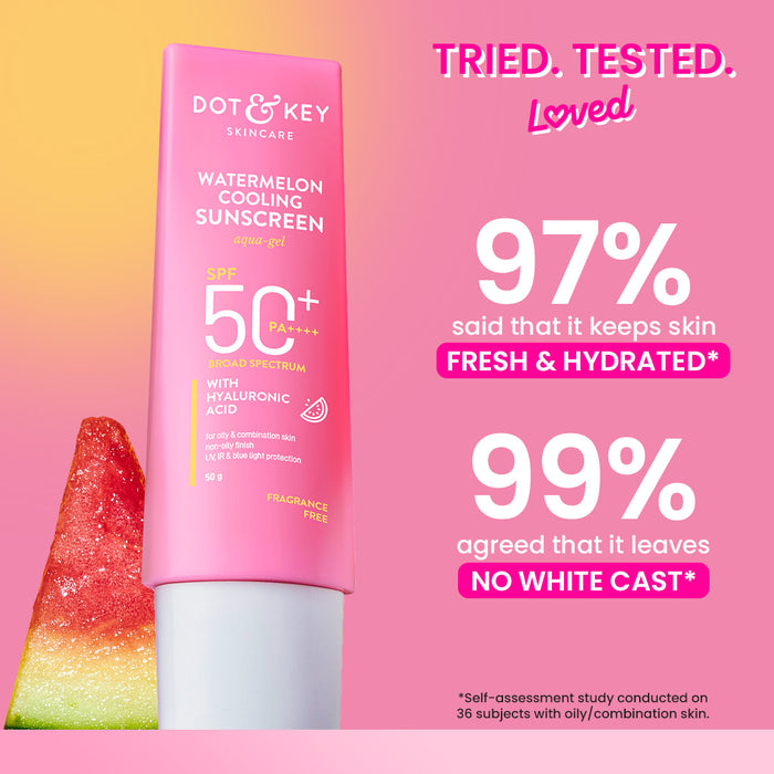 Watermelon Cooling Hyaluronic Sunscreen SPF 50+
