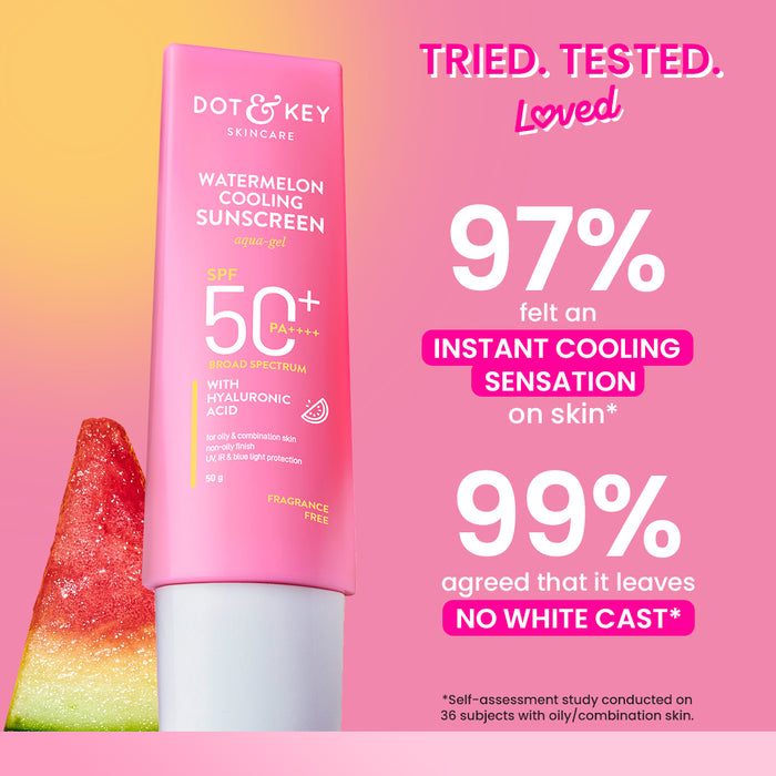 Watermelon Cooling Hyaluronic Sunscreen SPF 50+