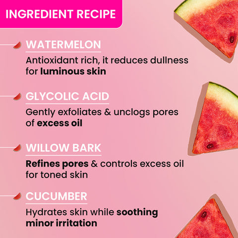 Watermelon + Glycolic Acid Pore Tightening Toner