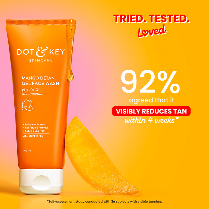Mango Detan Gel Face Wash