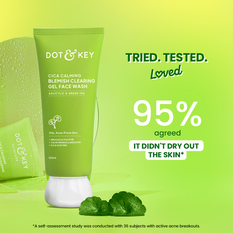 Dot & Key Cica + Salicylic Gel Face Wash 100ml