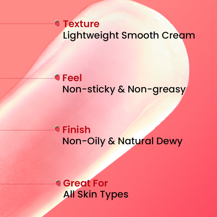 Strawberry + Niacinamide Moisturizer