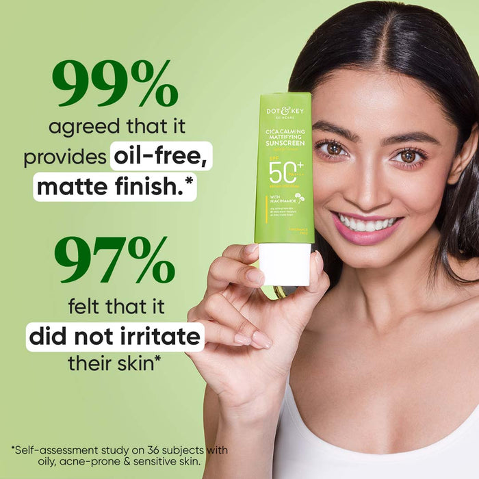 SPF 50+ Cica & Niacinamide Sunscreen - Pack of 2
