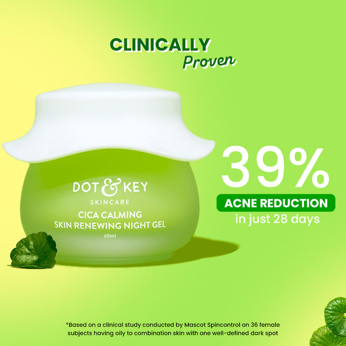 Cica Calming Night Gel (Niacinamide + Green Tea)