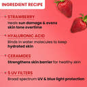 Strawberry Sunscreen Stick, In-Vivo Tested SPF 50+ PA++++